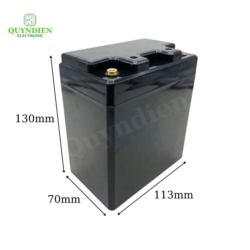 Vỏ Bình Đề Xe Máy YT7 Cọc Tròn Nắp Đục