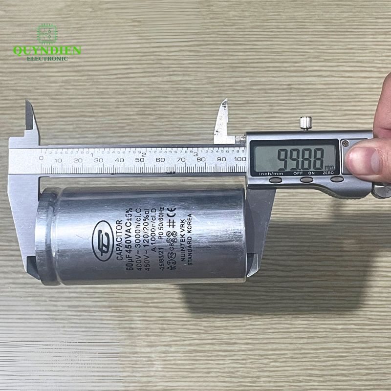 Tụ Nhôm Dây 60uF - 450V