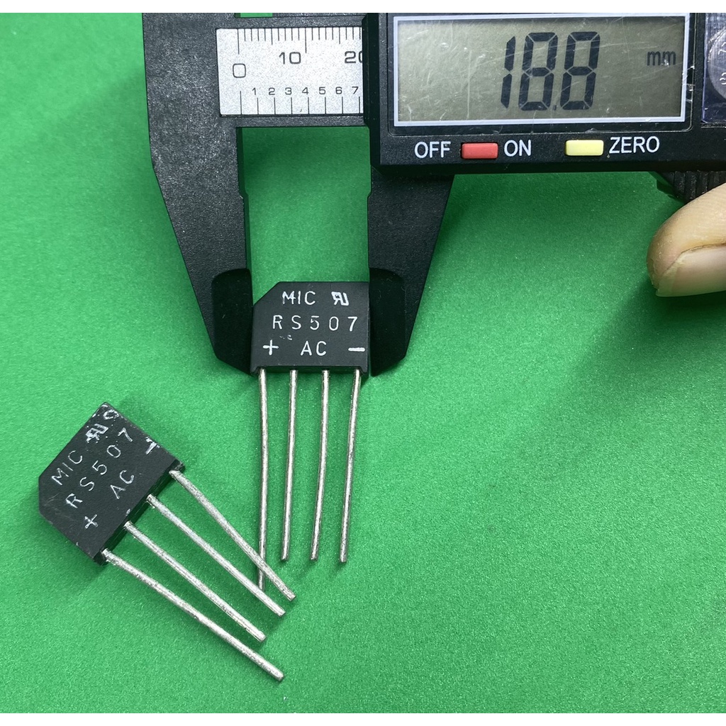 Diode Cầu Dẹp MIC RS507 5A 1000v
