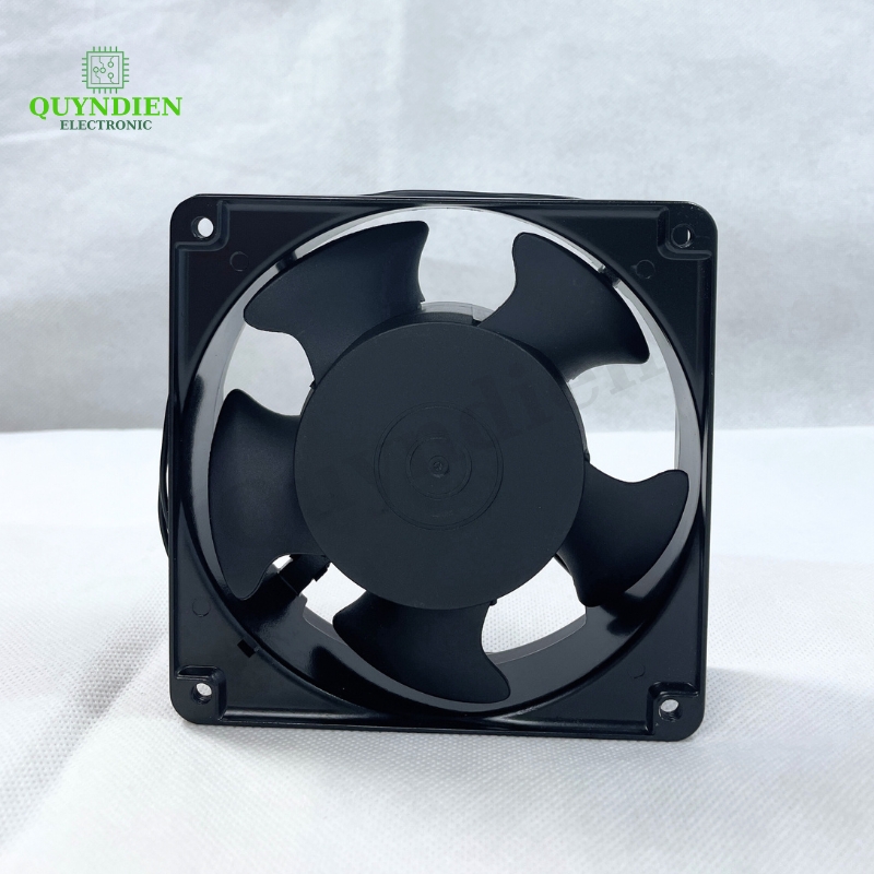 Quạt Hút Mùi, Quạt Tản Nhiệt Thông Gió 12x12x3.8cm 220V SUNON