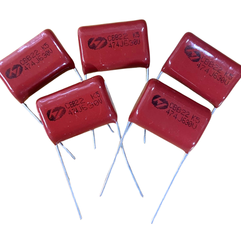 Tụ Kẹo Nâu đỏ CBB22 474J-630V