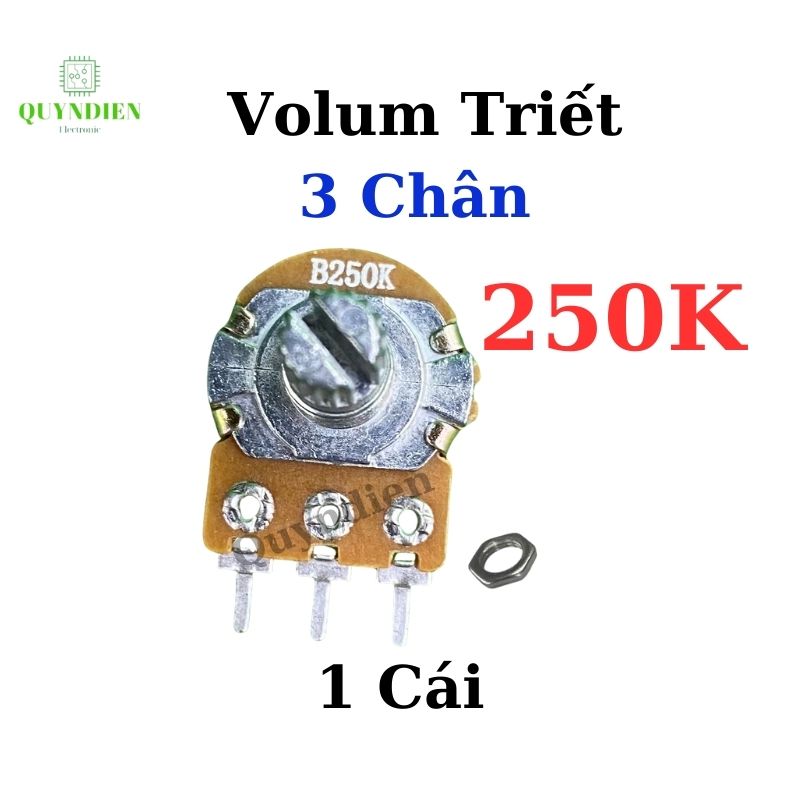 Volum biến trở Triết áp đơn WH148 B250K