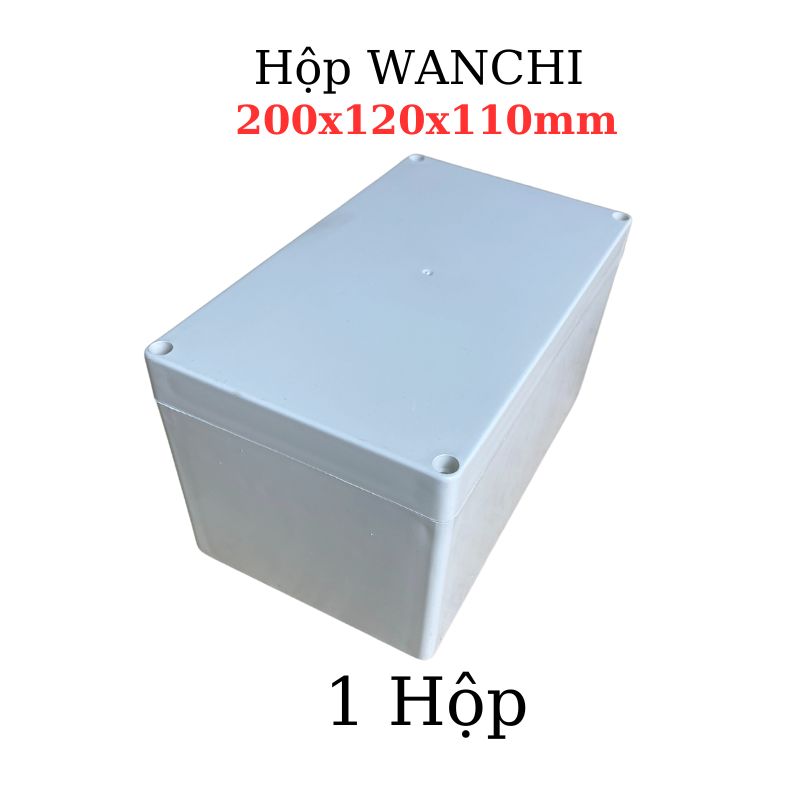 Hộp Nhựa ABS WANCHI Cao 200x120x110mm Trắng Đục