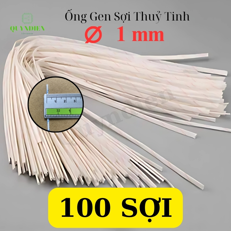 Ống gen cách điện sợi thủy tinh size 1mm