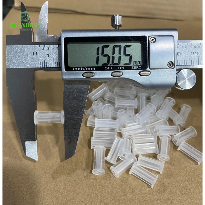 Chốt nhựa đệm board mạch 15mm (đế kê boar loai vặn ốc vít nhọn 3mm ) [SET 100 Chốt]