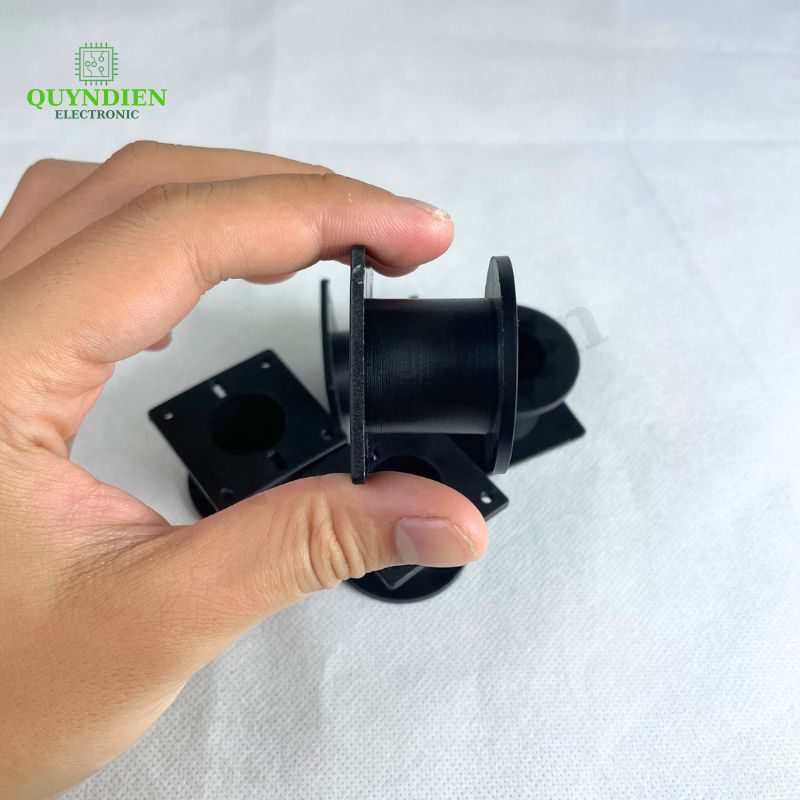 Lõi Khuôn Nhựa Vuông Tròn 30mm Màu Đen