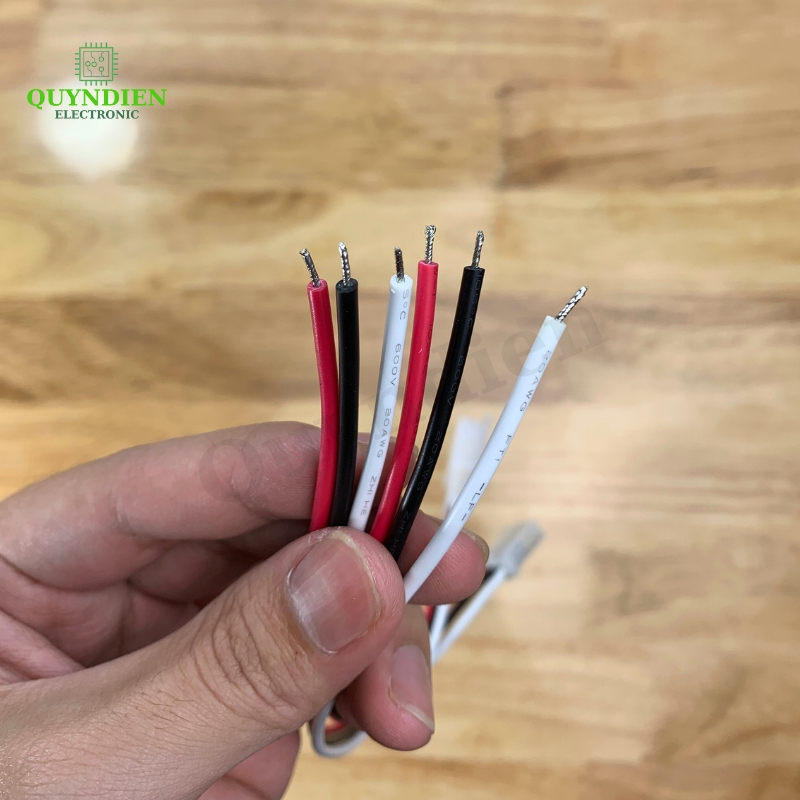 Jack Nối Dây Điện Đực Cái 3 PIN 2.8mm Cho Xe Máy Ô Tô