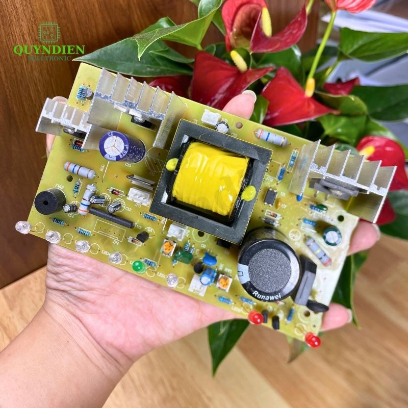 Mạch Sạc Acquy 20A tự động 3 giai đoạn 12V/24V (ắc quy 20A~400A)