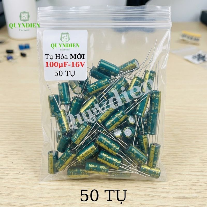 Tụ Hóa 100uf - 16V