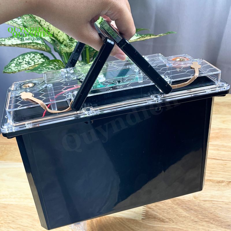 Vỏ Bình Pin 12V 45Ah 12 Cell Pin 33140 32140 Nhựa ABS