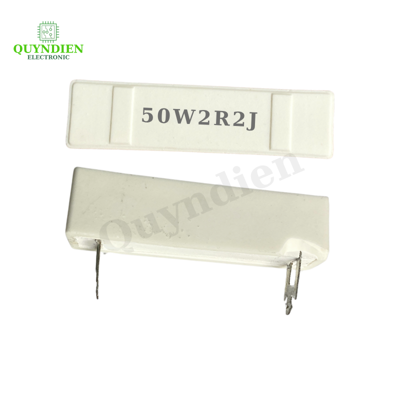 Điện trở sứ 50W2R2 - Túi 2 cái