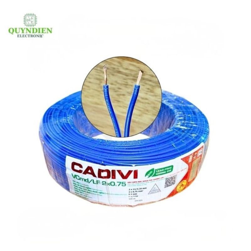 Dây Điện Cadivi Dây Đôi VCmd/LF 2x0.75