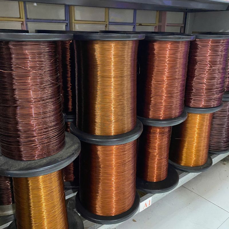 Dây NHÔM bọc emay TIẾN THỊNH size 2.00mm - Cuộn 1Kg