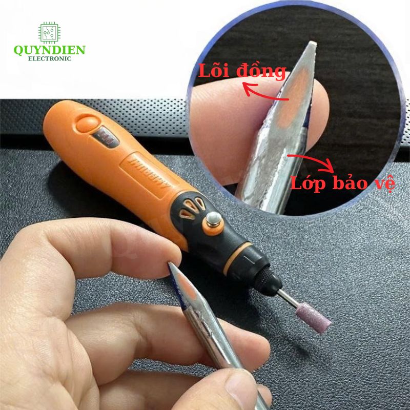 Đầu Hàn Mũi Nhọn Đầu Xanh 60W