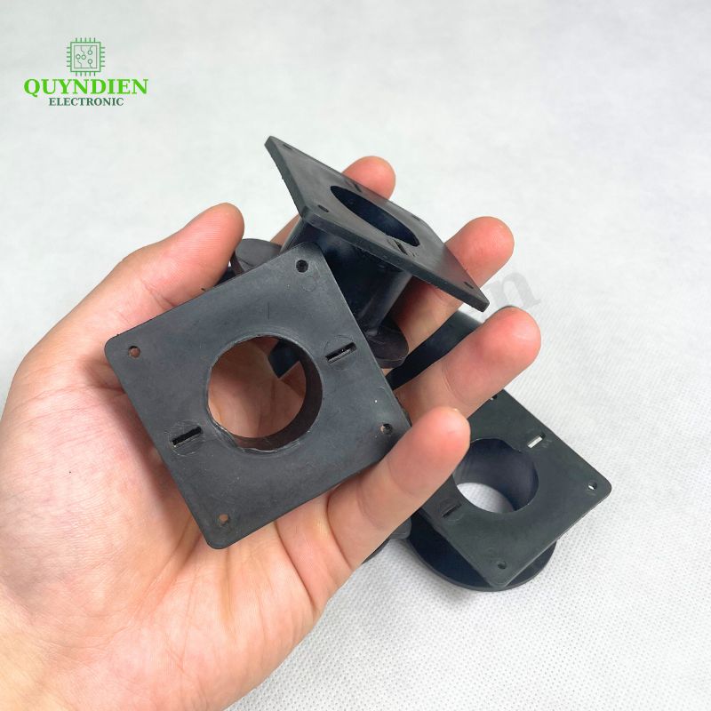 Lõi Nhựa Vuông Tròn 55 Quấn Cuộn Cảm Phân Tần Loa - Màu Đen