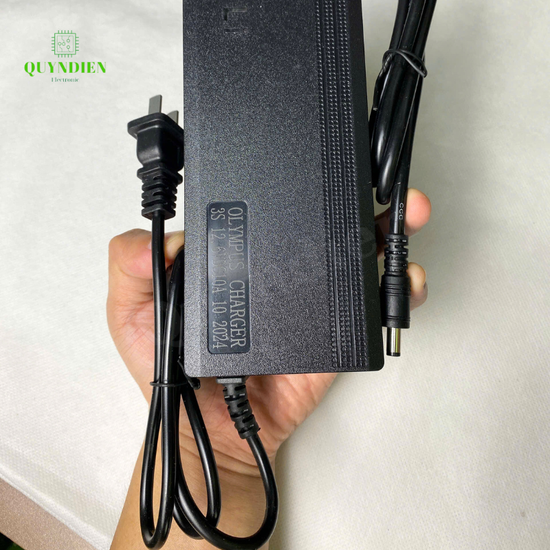 Bộ Sạc Pin Olympus 3S 12.6V-10A Jack 5.5x2.5mm