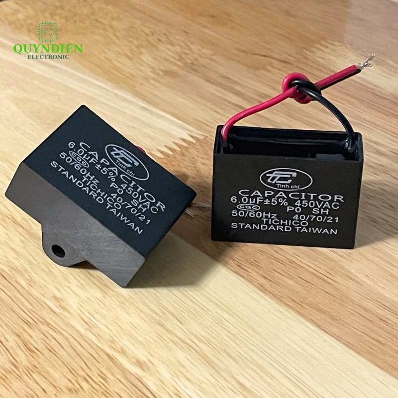 Tụ Đề Kapa 6uF ±5% 450VAC Tinh Chi