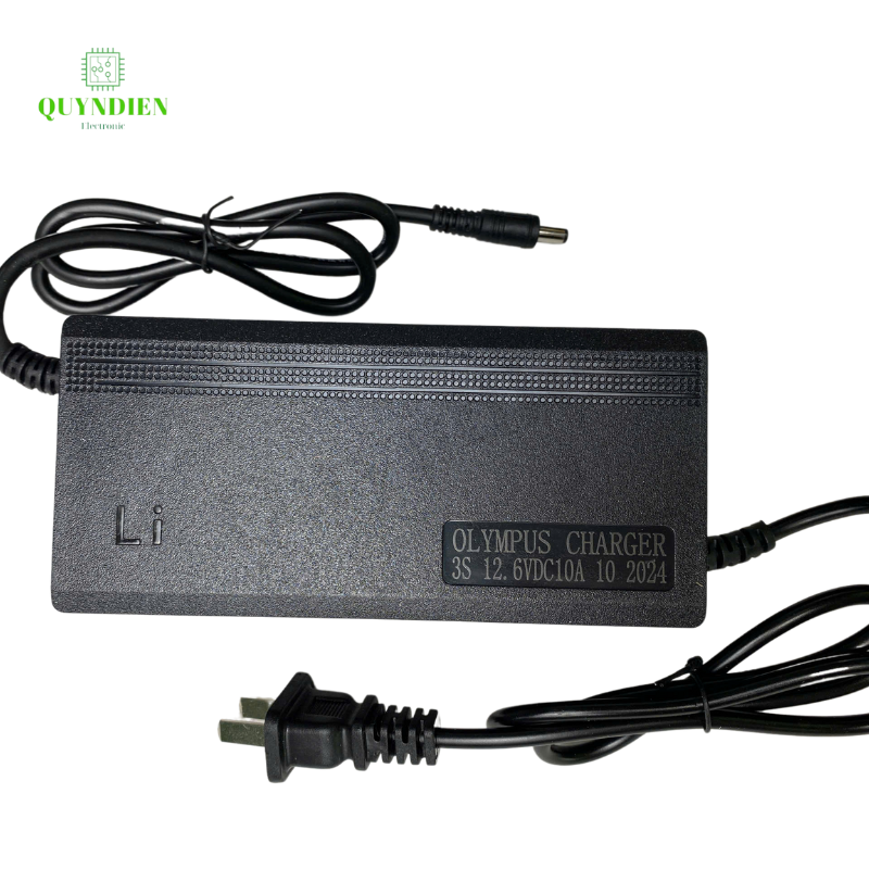 Bộ Sạc Pin Olympus 3S 12.6V-10A Jack 5.5x2.5mm