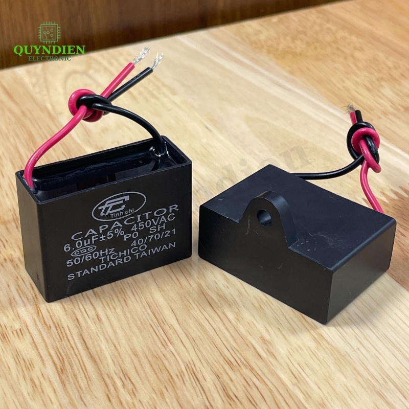Tụ Đề Kapa 6uF ±5% 450VAC Tinh Chi