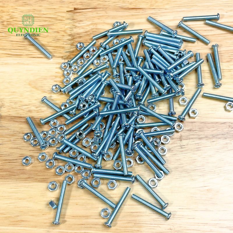 Ốc Vít M4x30mm Có Kèm Tán