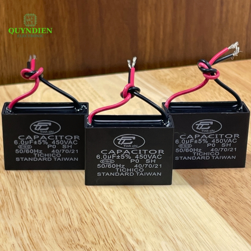 Tụ Đề Kapa 6uF ±5% 450VAC Tinh Chi