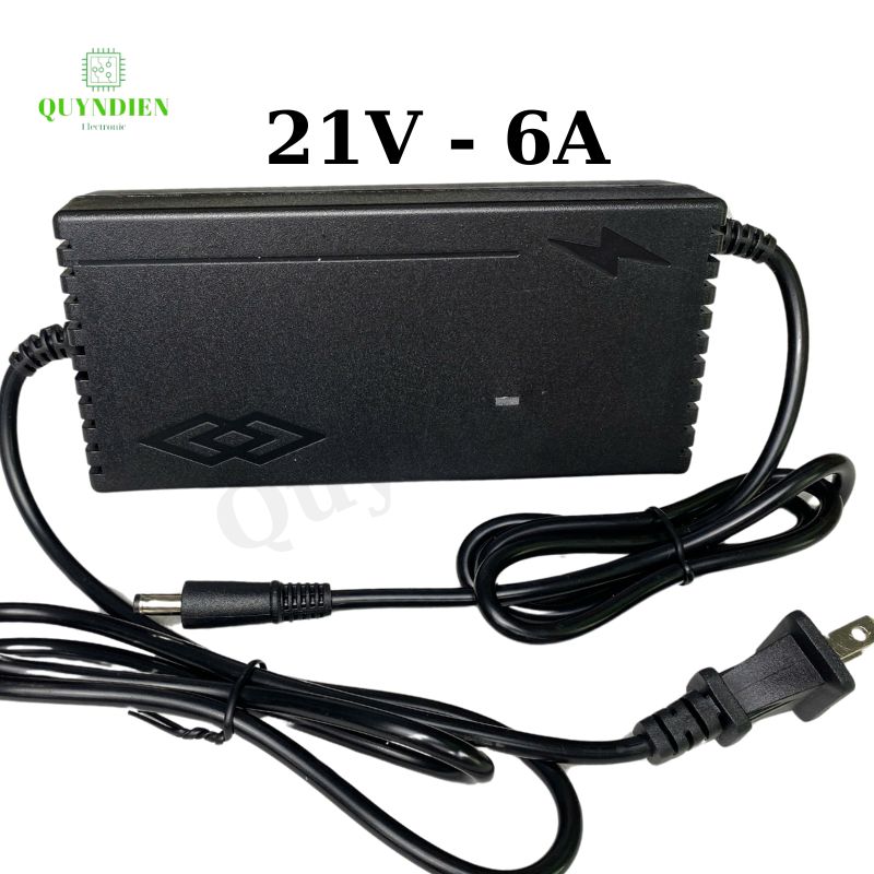Bộ Sạc Pin Lithium 5S 21V-6A Jack 5.5x2.5mm