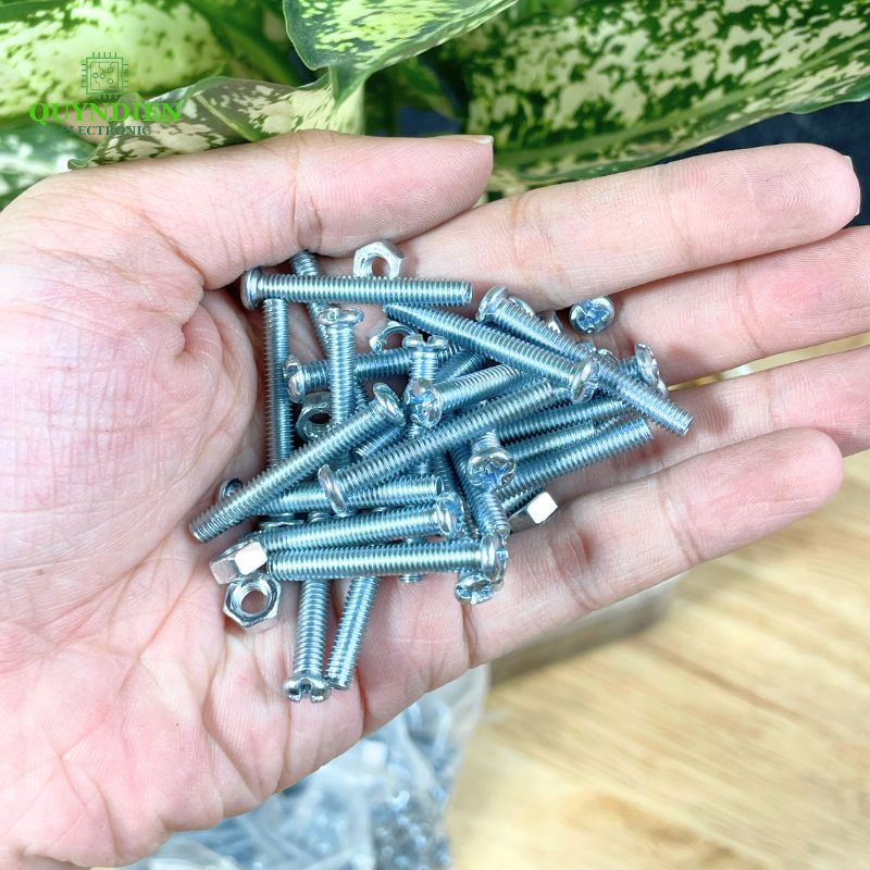 Ốc Vít M4x30mm Có Kèm Tán