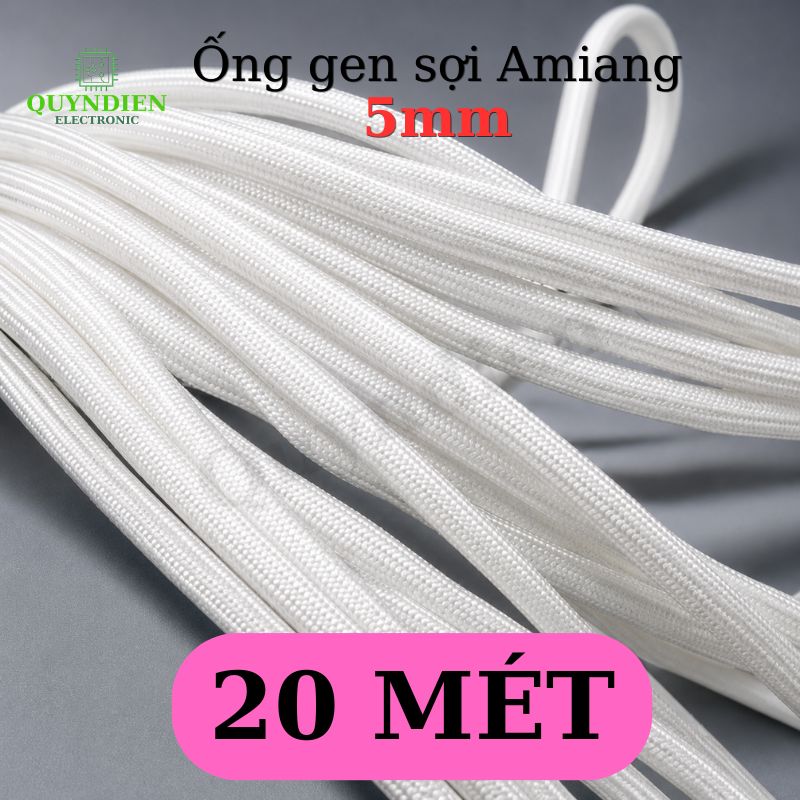 Ống Gen Amiang Sợi Thuỷ Tinh Size 5mm