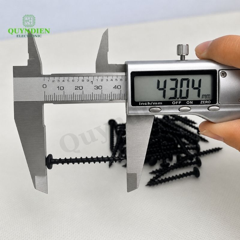 Ốc Vít M4x40mm Taiwan Ren Thưa Nhọn