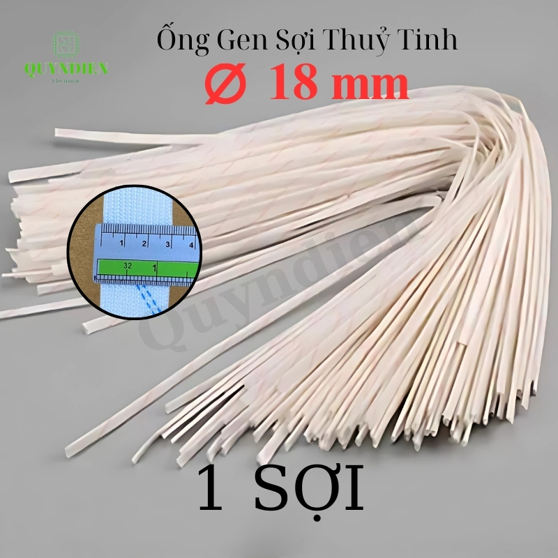 Ống gen cách điện sợi thủy tinh size 18mm