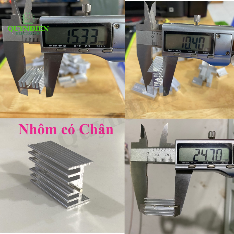 Nhôm tản nhiệt 7805 loại đẹp