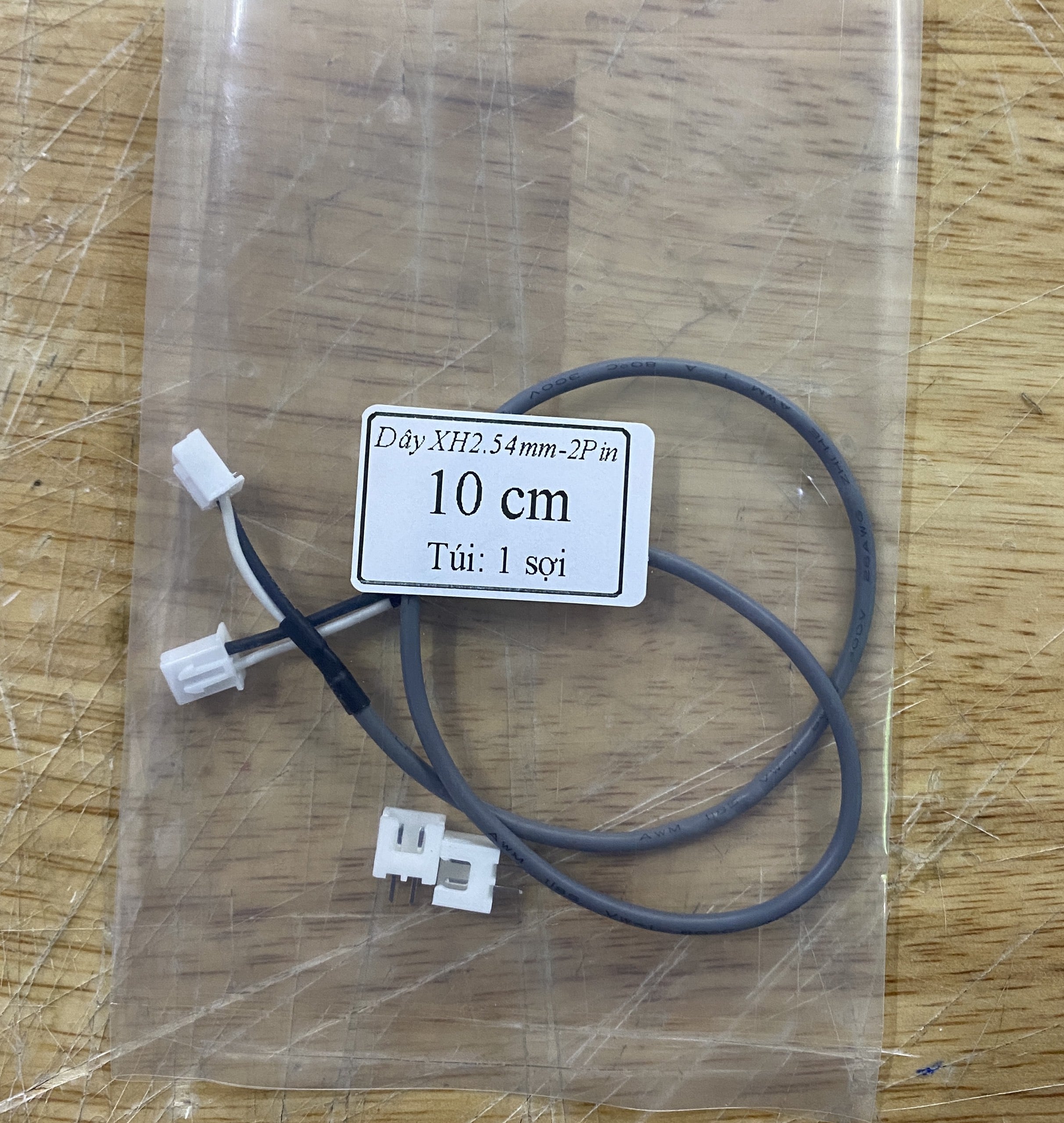 Dây tín hiệu âm thanh, dây bus, cable nối XH2.54-2P Dài 10cm 20cm, 30cm, 40cm, 50cm