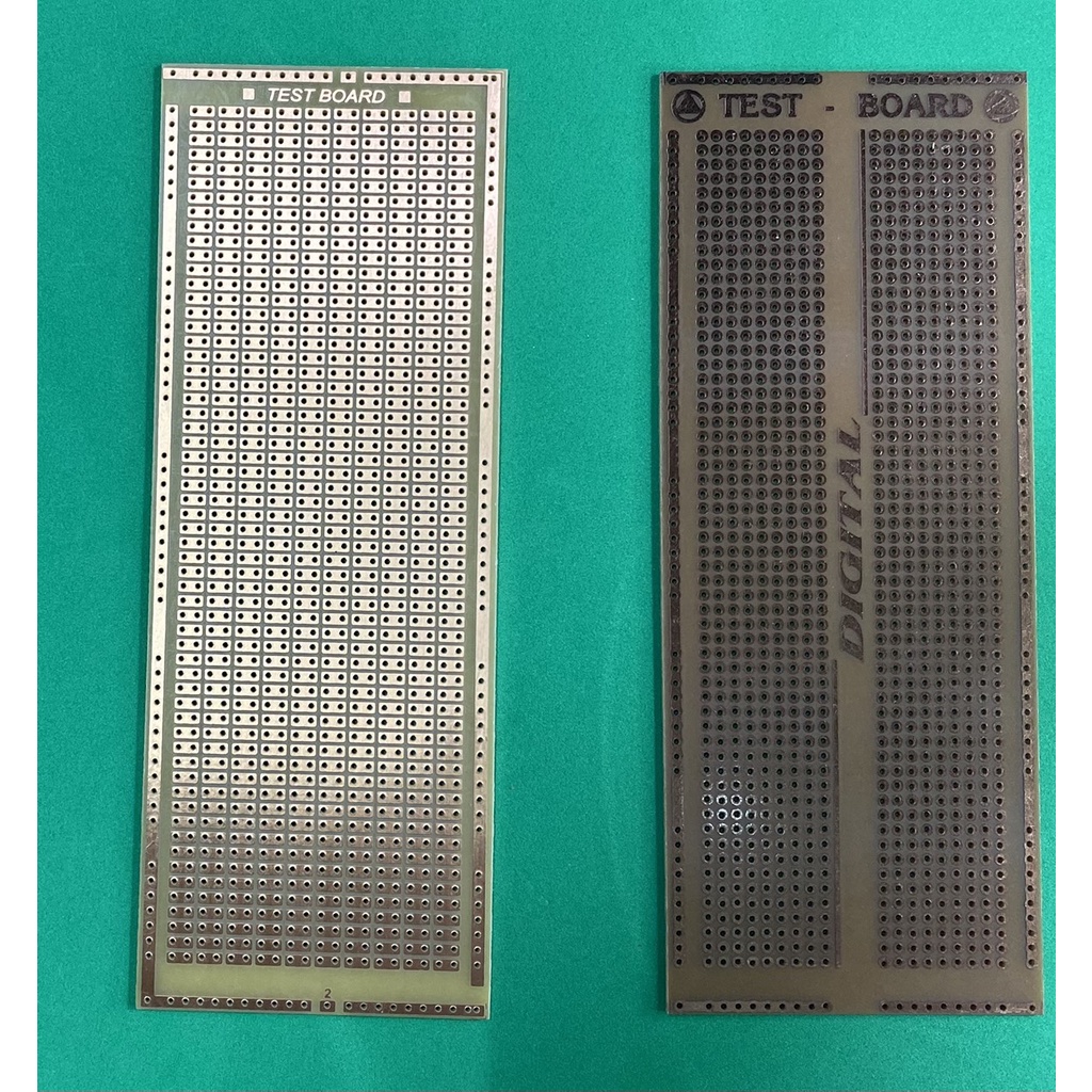 [1 TẤM] Testboard cắm hàn 1 mặt 2 mặt 6.6x16.8cm (Mạch thường) (Board đồng đục lỗ PCB)