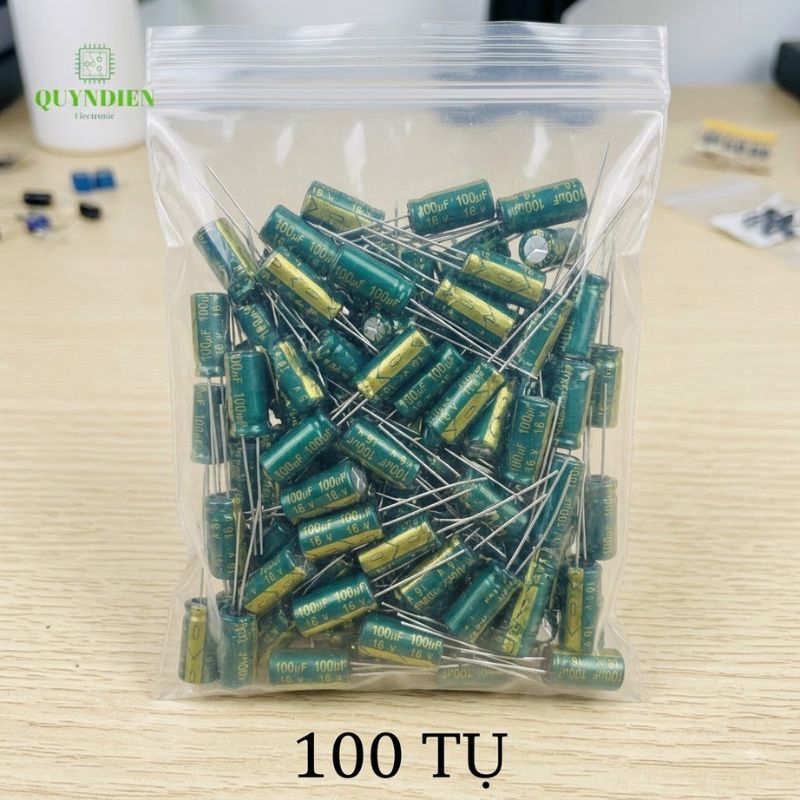 Tụ Hóa 100uf - 16V