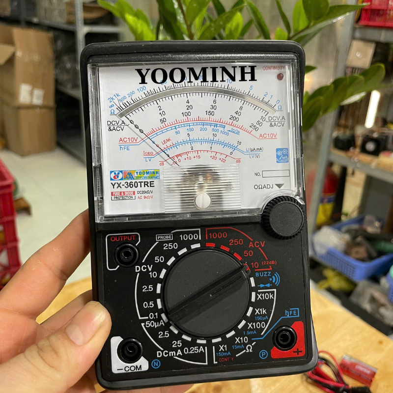 Đồng hồ vạn năng cơ SAMWA YX360TRe ( kèm theo pin và que đo)