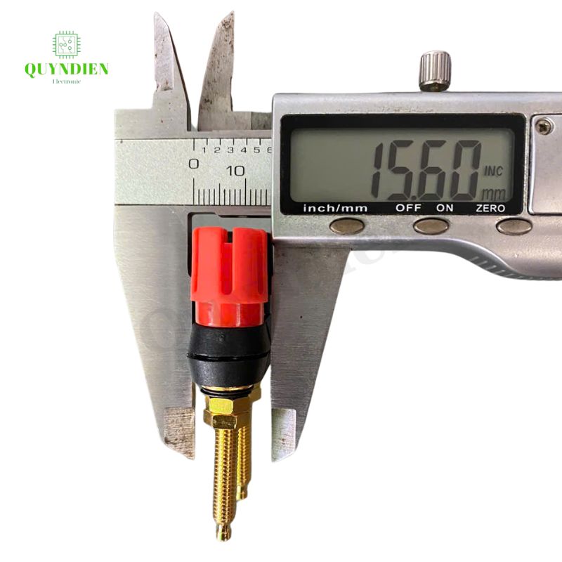 Trạm Loa Ampli Jack Loa Đôi Đỏ Đen M5 Chân Dài