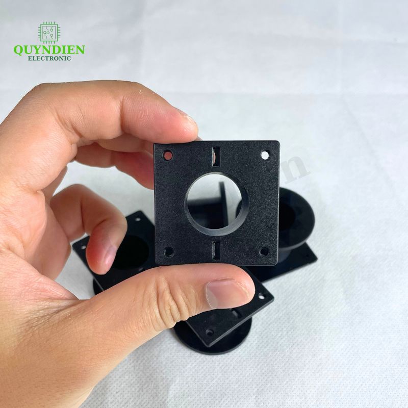 Lõi Khuôn Nhựa Vuông Tròn 30mm Màu Đen