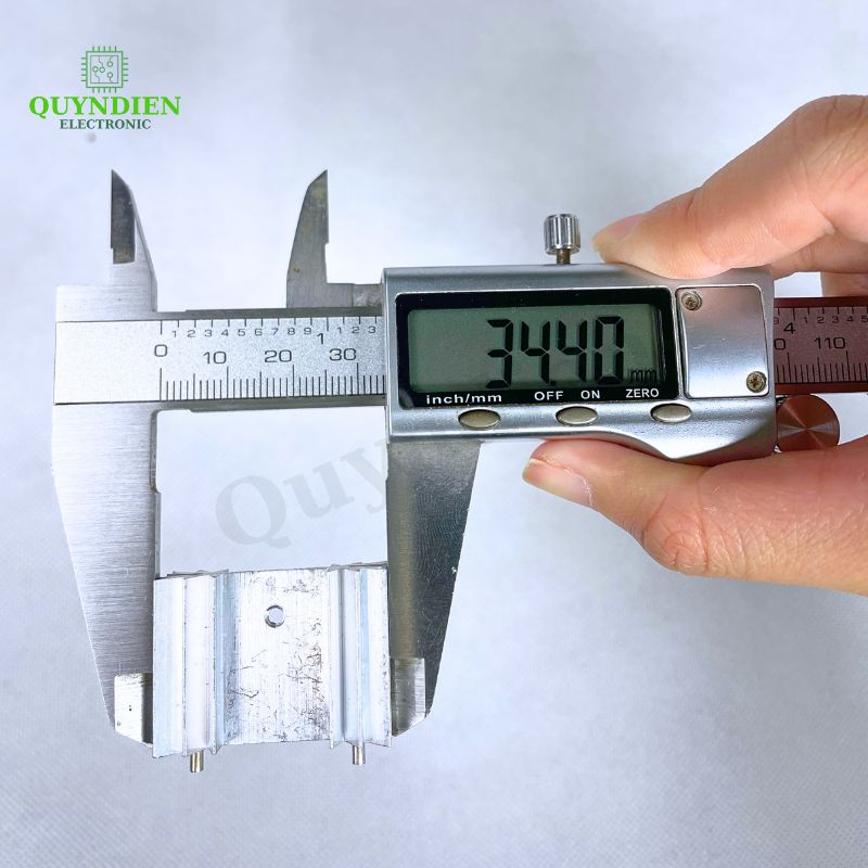 Nhôm Tản Nhiệt - Nhôm Bông TO-247 Kích Thước 34x25x12mm