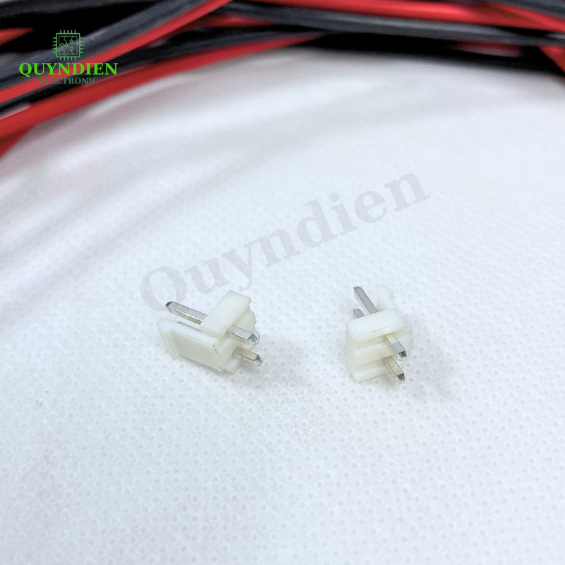 Dây Jack Nối XH2.54mm 2P – Dây Đỏ Đen Kết Nối Nguồn & Tín Hiệu