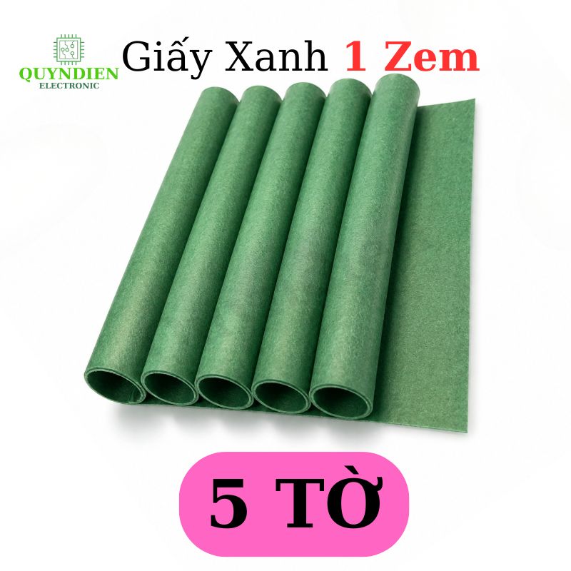Giấy Xanh Cách Điện Dày 0.1mm