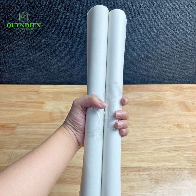 Giấy Phim Cách Điện Trắng 2 Mặt Xù Dày 0.3mm