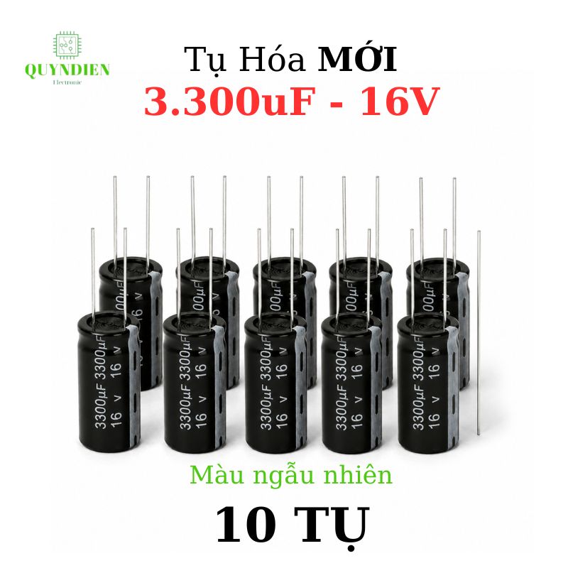 Tụ Hóa 3300uF 16V 25V 35V 50V