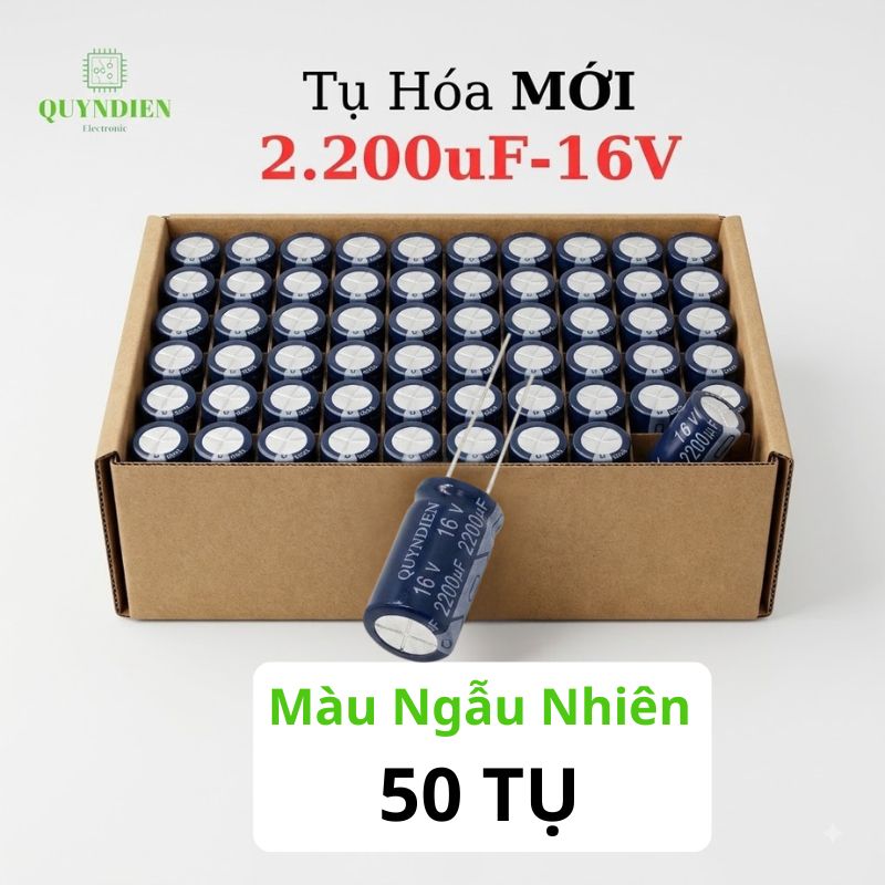 Tụ hóa 2200uf-16v 25v 35v 50v