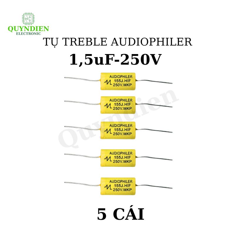 Tụ Âm Thanh AudioPhiler - Tụ Lọc Treble 1,5uF-250V