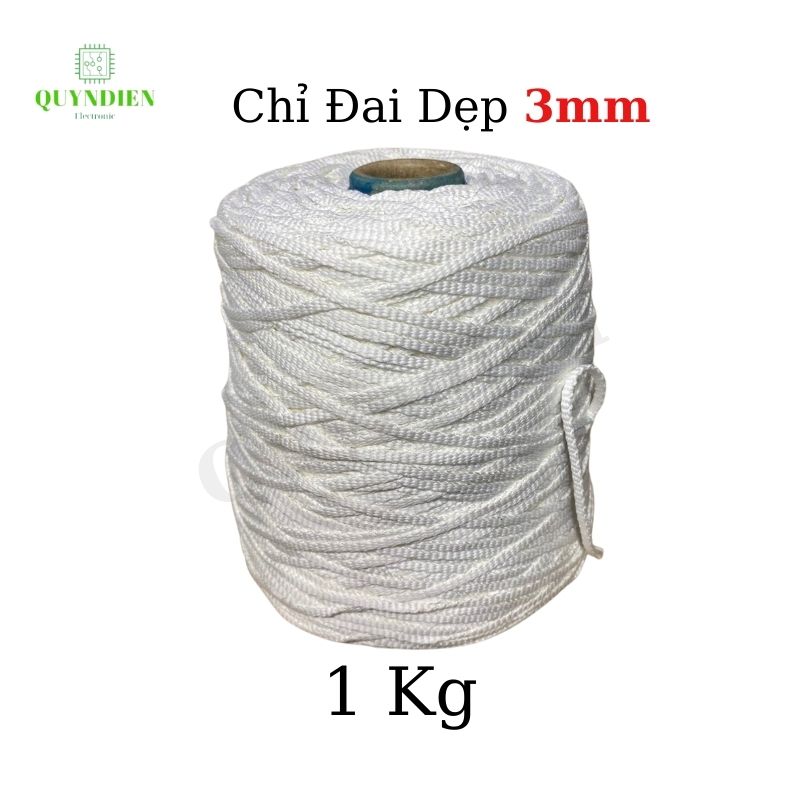 Chỉ ĐAI dùng cho moto, lõi quạt gió..... Size 3mm- Dẹp