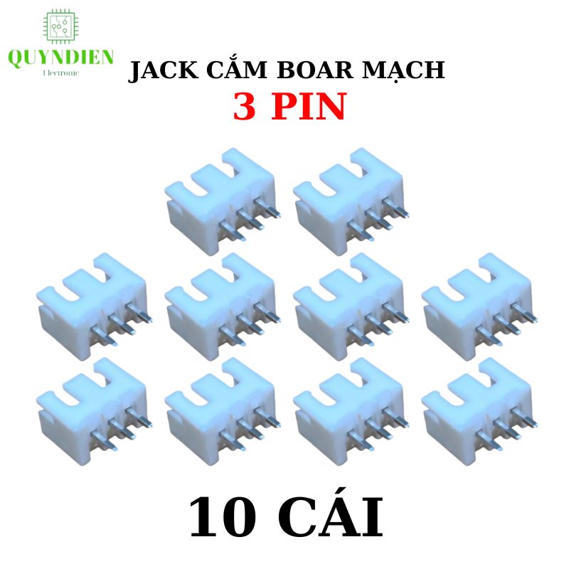 Header XH2.54 jack cắm boar mạch chân đế 5Pin