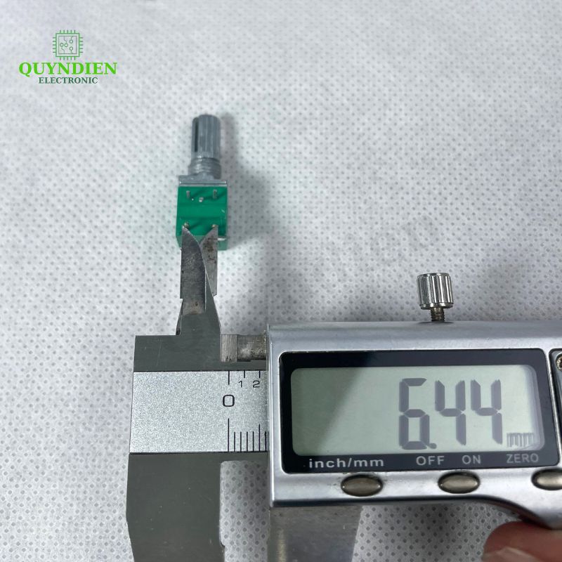 Chiết áp Volume Xanh Đơn B10K 5 Chân – Linh Kiện Quỳnh Diễn