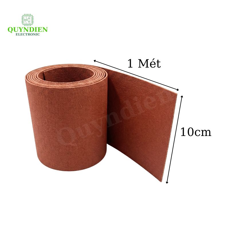 Giấy Cách Điện Làm Khuôn Biến Áp Dày 1mm Màu Đỏ