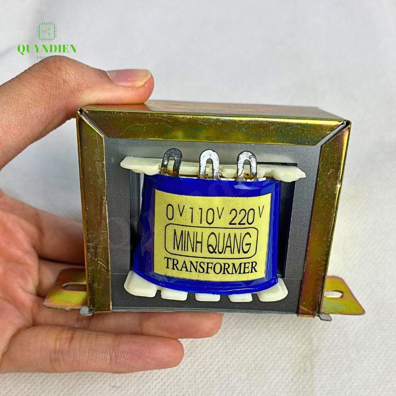 Biến áp 12V 5A dây đồng siêu bền (Minh Quang)