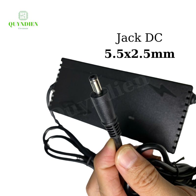 Bộ Sạc Pin Lithium 5S 21V-6A Jack 5.5x2.5mm